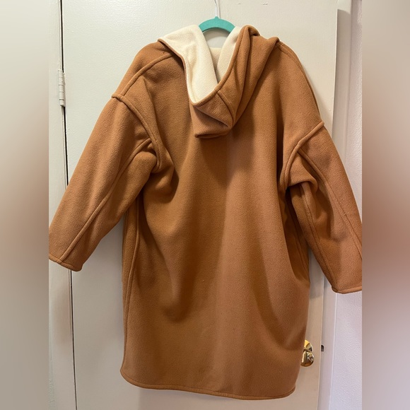 COPY - Sherpa jacket 🧥 Woman’s Coat Camel Color Size M/6 - Picture 2 of 9